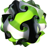LuvALamps White/Lime Green/Black Kit with lights on