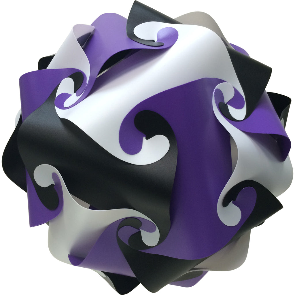 LuvALamps White/Dark Purple/Black Kit LuvALamps White/Dark Purple/Black Kit