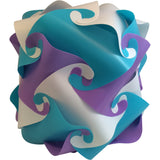 LuvALamps White/Light Purple/Teal Kit in cube